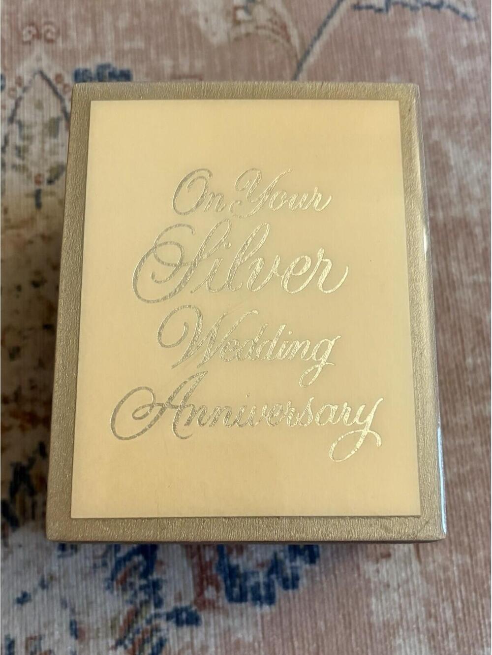 Vintage Reuge Swiss Musical Movement Music Box "The Anniversary Waltz"